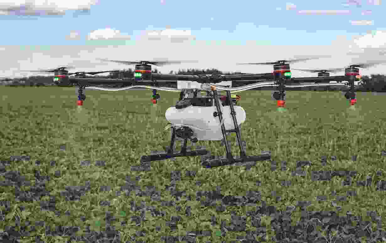 Usage Of Drones In Spray Fertilizers To Crops Blog 2